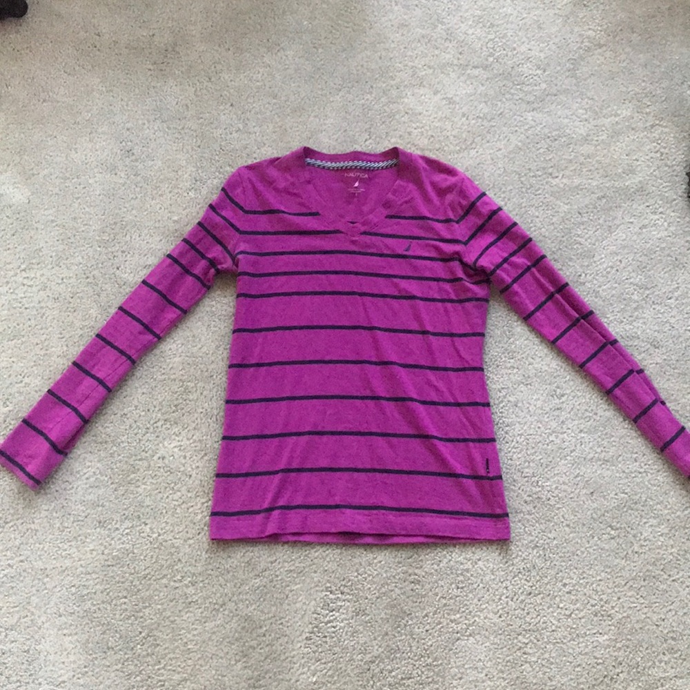 Nautica striped long sleeve